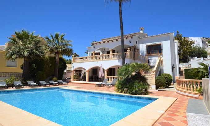 Benitachell Villa | Villa 5 bed. 10 pers./Private swimming pool/Sea view/Garden/Terrace/Wifi