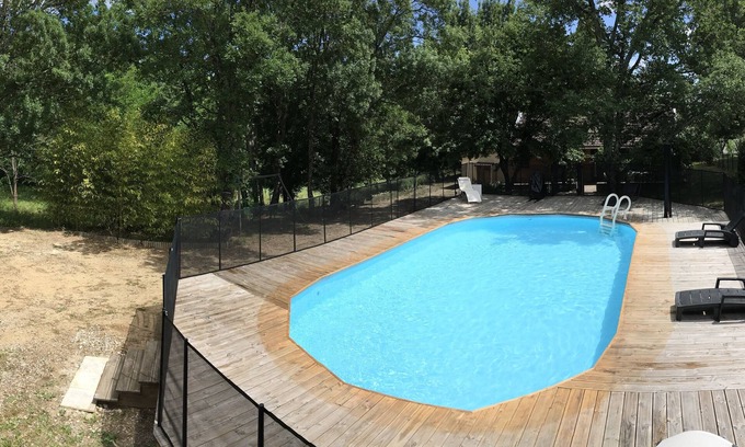 Sampzon Villa | Villa 9 people with secure private pool