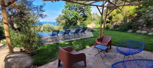 Sainte-Lucie-de-Porto-Vecchio House | Villa Acciagina 10 pers PISCINE VUE MER PINARELLO Climatisée