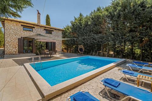 Marantochori Villa | Villa Acqua, a luxury villa with private pool, 10 mins drive from the beach