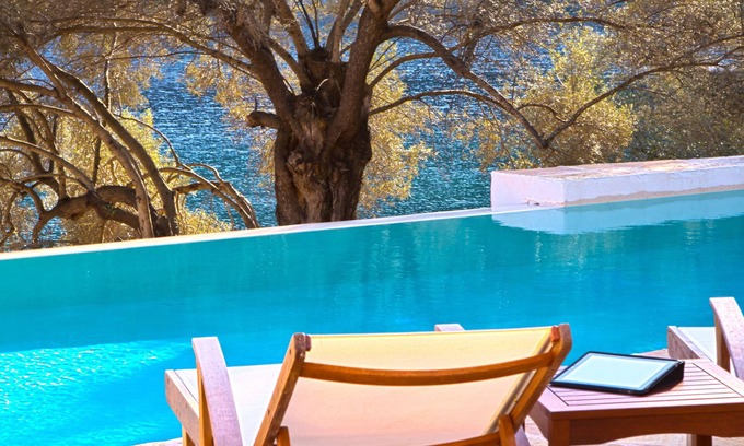 Sivota Villa | Villa Amoudia - Luxury Villa right on the beach with Private Pool