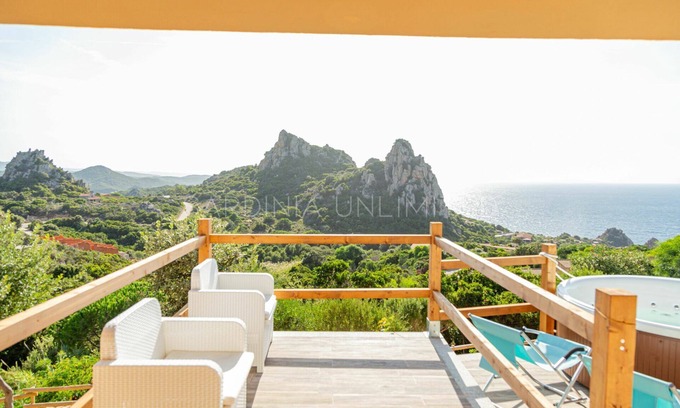 Costa Paradiso Villa | Villa Assenzia: villa with seaview and Jacuzzi