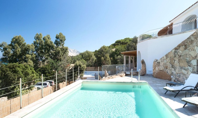 Tiriddo House | Villa Astrea Blu, panoramic terrace, private pool and two steps from the beach