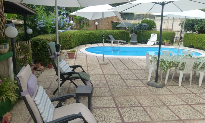 Aspra Apartment | Villa Aurora - Apartment in villa with pool