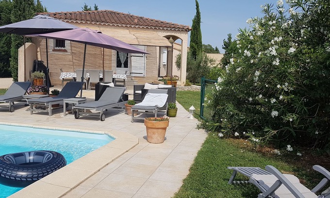 Fontvieille House | Villa avec jardin et piscine