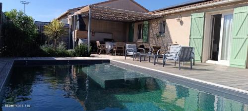 Alignan-du-Vent House | Villa avec piscine - 3 chambres