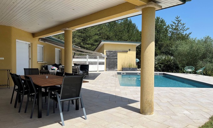 Sainte-Christie-d'Armagnac Villa | Villa Avec Piscine au Cœur de Larmagnac