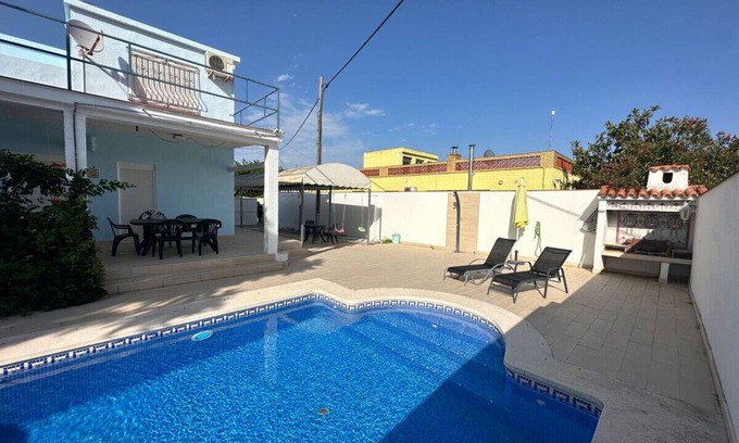 Vinaros Villa | Villa Azul - Chalet CON Piscina Privada 8 Personas 300 M. Playa