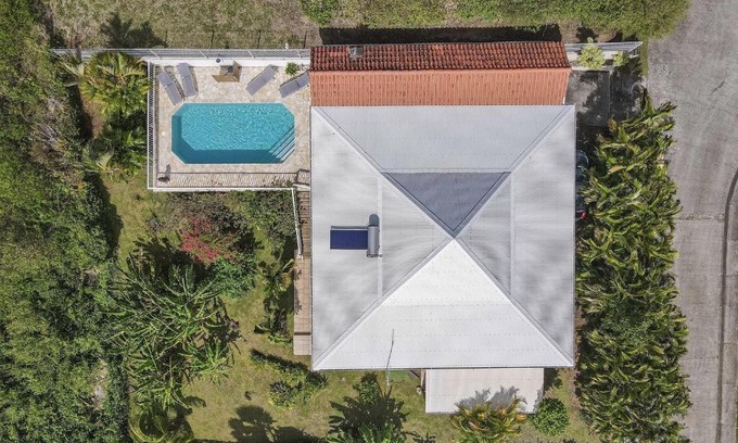Sainte-Luce Villa | Villa Carib Turquoise : 4 ch, grande piscine, vue sur Sainte-Lucie