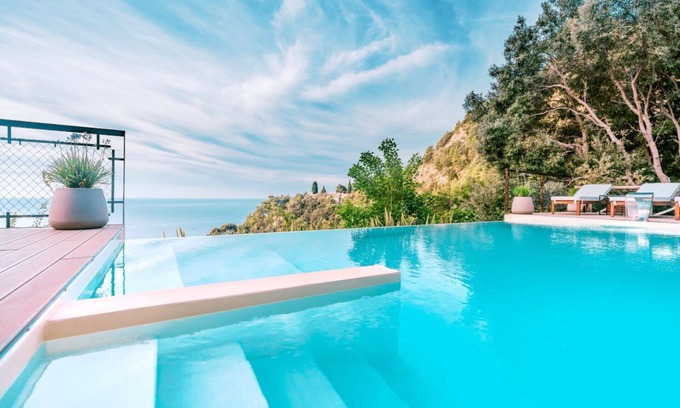 Maiori Villa | Villa Charlene exclusive property with pool heated and jacuzzi