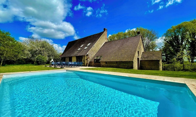 Choue Villa | Villa Choupinière - 30 pers-Pool-1h15 Paris