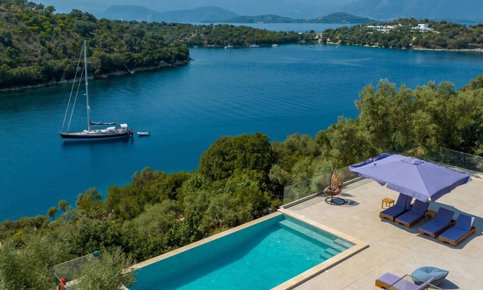 Meganisi Villa | Villa Chriselia - 3 Bedrooms With Sea Access