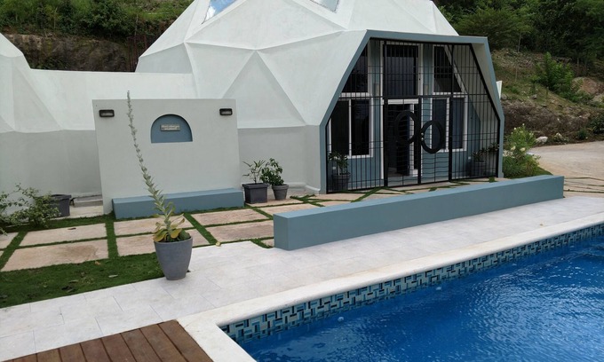 Runaway Bay Villa | Villa Cupola Is An Exquisitely Designed 5 B/R Geodesic Dome With A Private Pool.