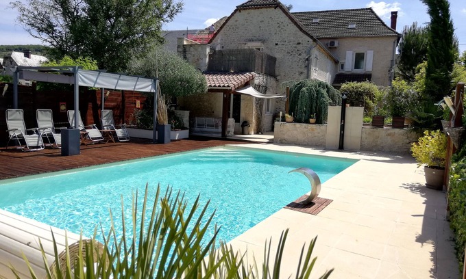 Lanzac Villa | Villa de 160 m2 Avec Piscine Chauffée 10 Personnes
