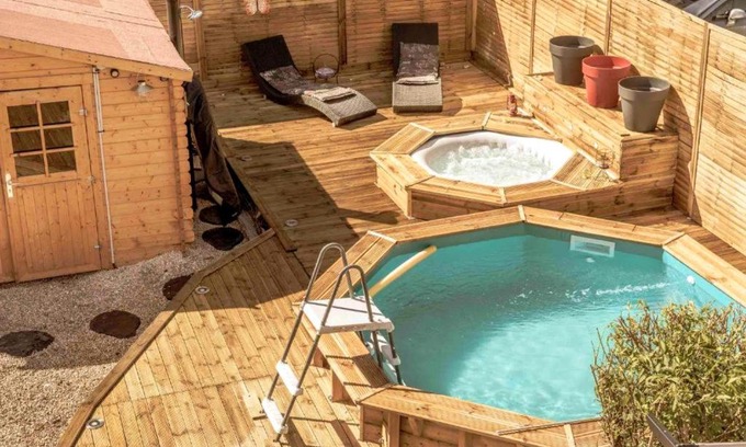 Audincourt Villa | Villa de 2 chambres avec piscine privee sauna et jardin clos a Audincourt