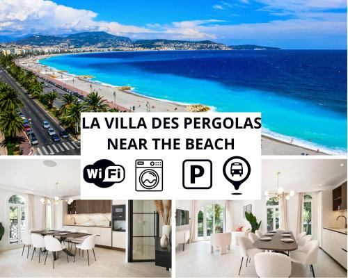 La Californie Villa | VILLA DES PERGOLAS au pied du TRAM ,à 5 min des plages , 15 min du Centre , jacuzzi