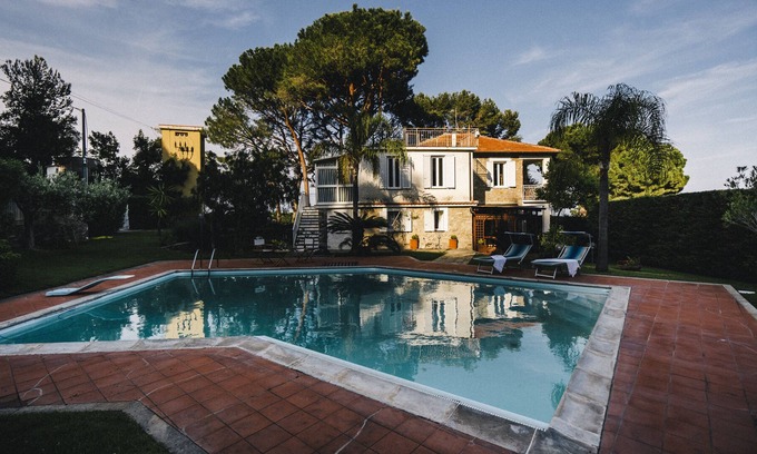 Capo Mimosa-Rollo Apartment | Villa Emilia - Pool Apartment Unit 1
