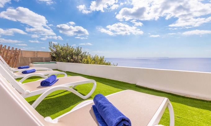 Cala Pi Ski Chalet | Villa Es Bufedo, frontline holiday home with spectacular sea views in Cala Pi