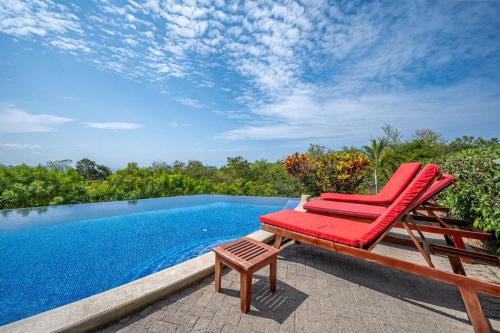 Las Catalinas Villa | Villa Estrellas - Stunning Ocean-Views, Potrero, spacious 4 BR Villa