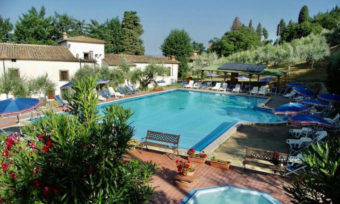 Pelago Apartment | Villa Farmhouse with swimming pool in Chianti
