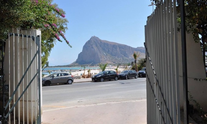 San Vito Lo Capo Villa | Villa Faro sea front and private garden