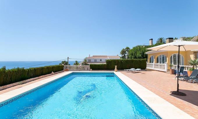 Coveta Fuma Villa | Villa Filip with Fantastic Sea View, Pool & Wi-Fi