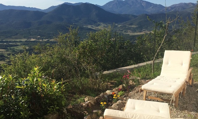 Sartene Apartment | villa floor with magnificent views (15 min from the beaches)