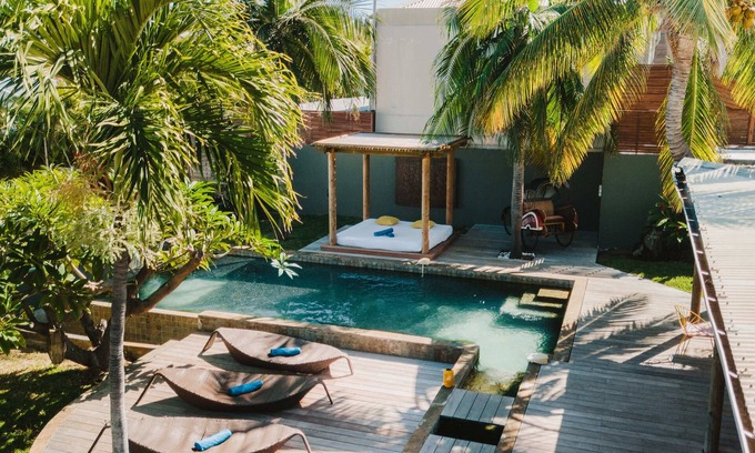 La Saline Les Bains House | Villa Flore - 5 bedrooms with swimming pool, Villa Flore - 5 chambres avec piscine