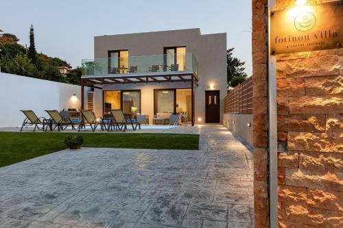 Monopari Villa | Villa Fotinou Heated Pool & Free Bikes awaits