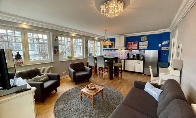 Binz Apartment | Villa Hansa, App. 4, 2 bedrooms, 2 bathrooms, in Binz, 2 balconies - App. with 2 bedrooms and 2 bathrooms