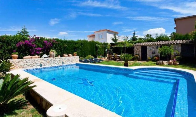Son Antem Villa | VILLA HERMOSA- Stone house with private pool in Las Palmeras, 4 bedrooms. VERY POPULAR - Free Wifi