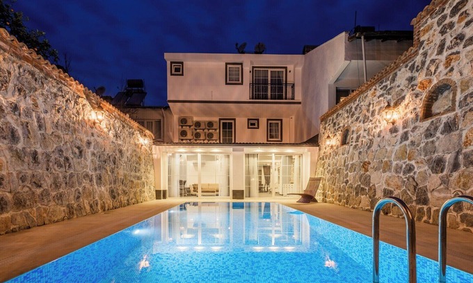 Fethiye City Center Boat Rental | Villa Hüs-Villa with private pool and sea view in a central location