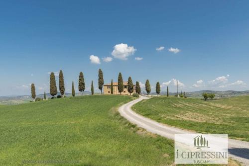 Pienza Villa | Villa I Cipressini piscina riscaldata spa Toscana