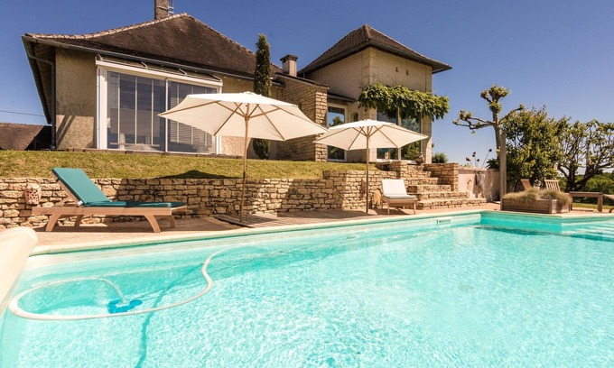 Saint-Bonnet-la-Riviere Villa | Villa in Saint-Bonnet with Private Pool