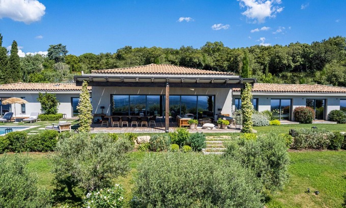 Chateauneuf-Grasse Villa | Villa Ilona - Panoramic views