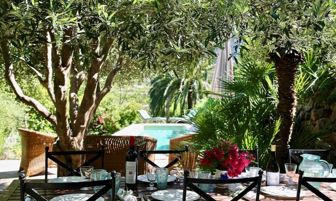 Biniaraix House | Villa in Fornalutx With Private Pool and Stunning Mountain Views, near Soller