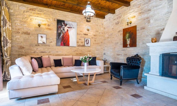 Asteri Villa | Villa in Rethymno with countryside view