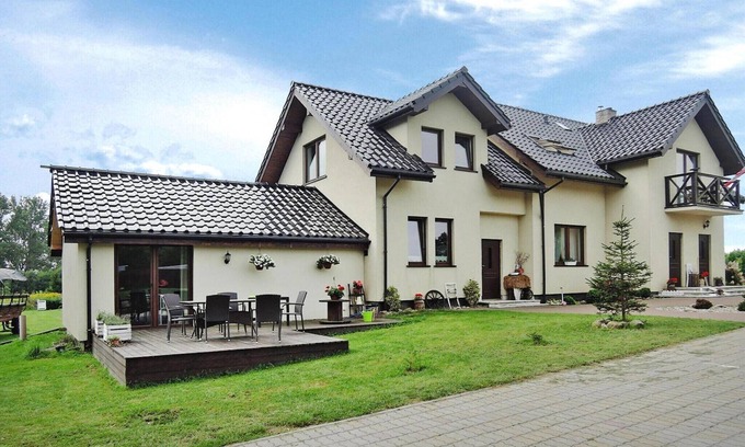 gmina Wolin House | Villa in Troszyn by Lake with Natural Beach