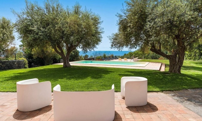 Milo Villa | Villa Inessa with private pool, Mt. Etna Area