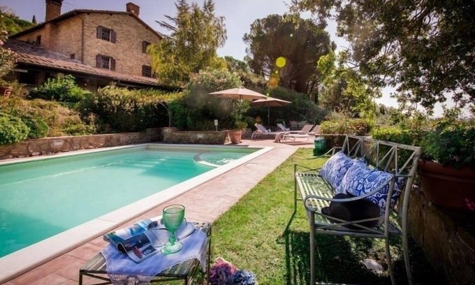 Passignano sul Trasimeno Villa | Villa with panoramic pool Passignano sul Trasimeno, Umbria