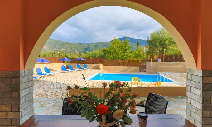 Kato Korakiana Villa | Villa Kristefi, large private pool, spacious grounds, sleeps 8, WiFi, BBQ