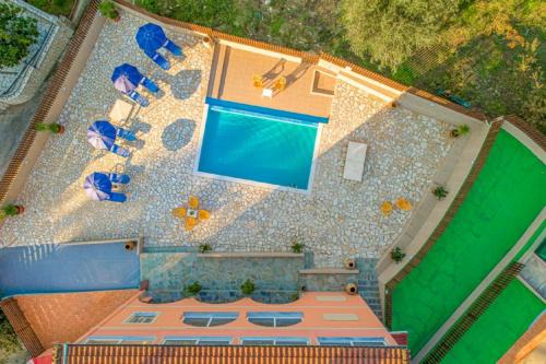 Kato Korakiana Villa | Villa Kristefi private pool Kato korakiana