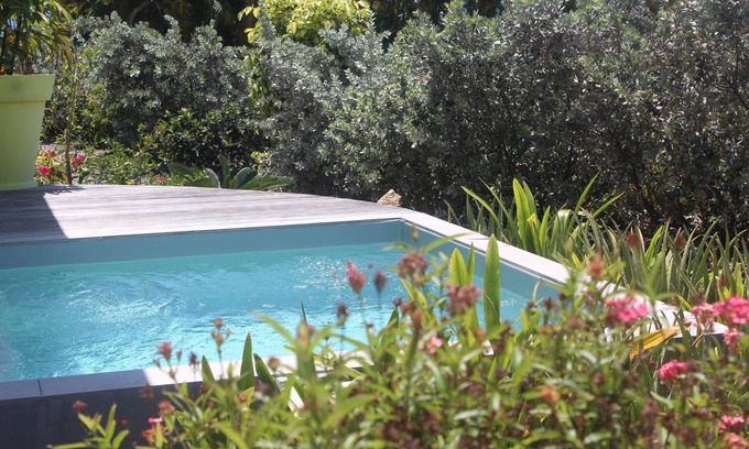 Sainte-Anne Villa | Villa Lagon 2 people, sea view, in the heart of the Riviera of the Guadeloupe Islands