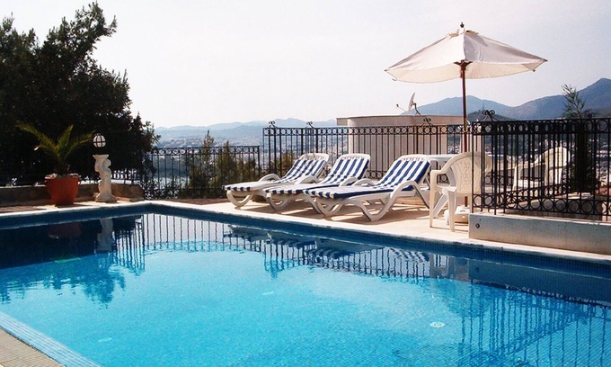 Bodrum City Center Villa | Villa Leila with Sea Breezes, Private Pool and Magnificent Sea Views