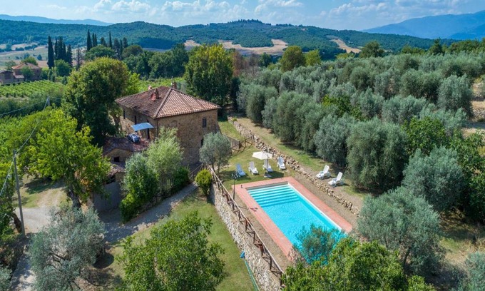 Pieve a Presciano House | Villa Loggiato