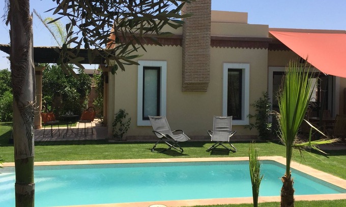 Oulad Teima Villa | VILLA "LOUISA" 4P-PRIVATE POOL GROUND FLOOR PARKING COMPLEX DYARSHEMSI