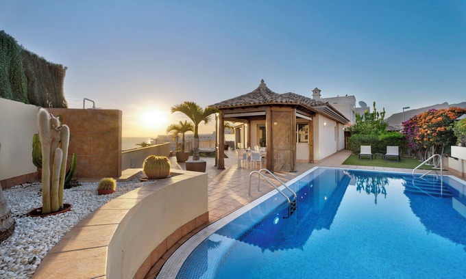 Santiago del Teide Villa | Villa Lujo The Happy Holidays House en Teneriffe