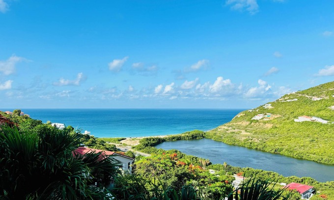 Belair Villa | Villa Maia - 3 Bedr St Maarten Ocean view near Philipsburg
