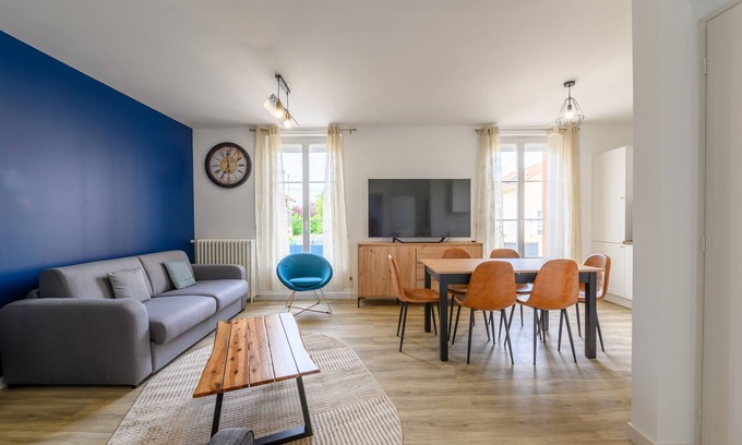 Vaires-sur-Marne House | Villa Manceau - A 20 min de Disney