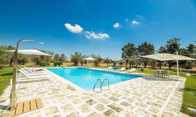 Sanarica Villa | Villa Matidia: A welcoming villa surrounded by the greenery, with Free WI-FI.